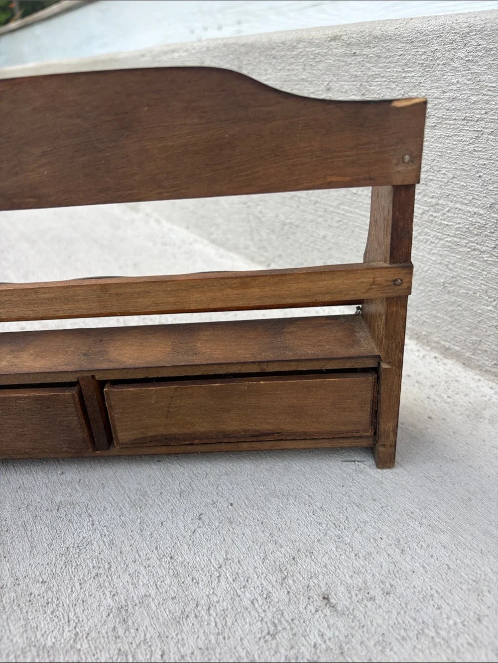 Vintage classic wooden